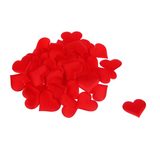 Сердечки декоративные тм Fntastic 3,2 см, атласные, набор 50 шт, цвет красный 585-083