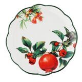 MILLIMI Гранат Блюдо круглое, 20х2см, кер. 824-135